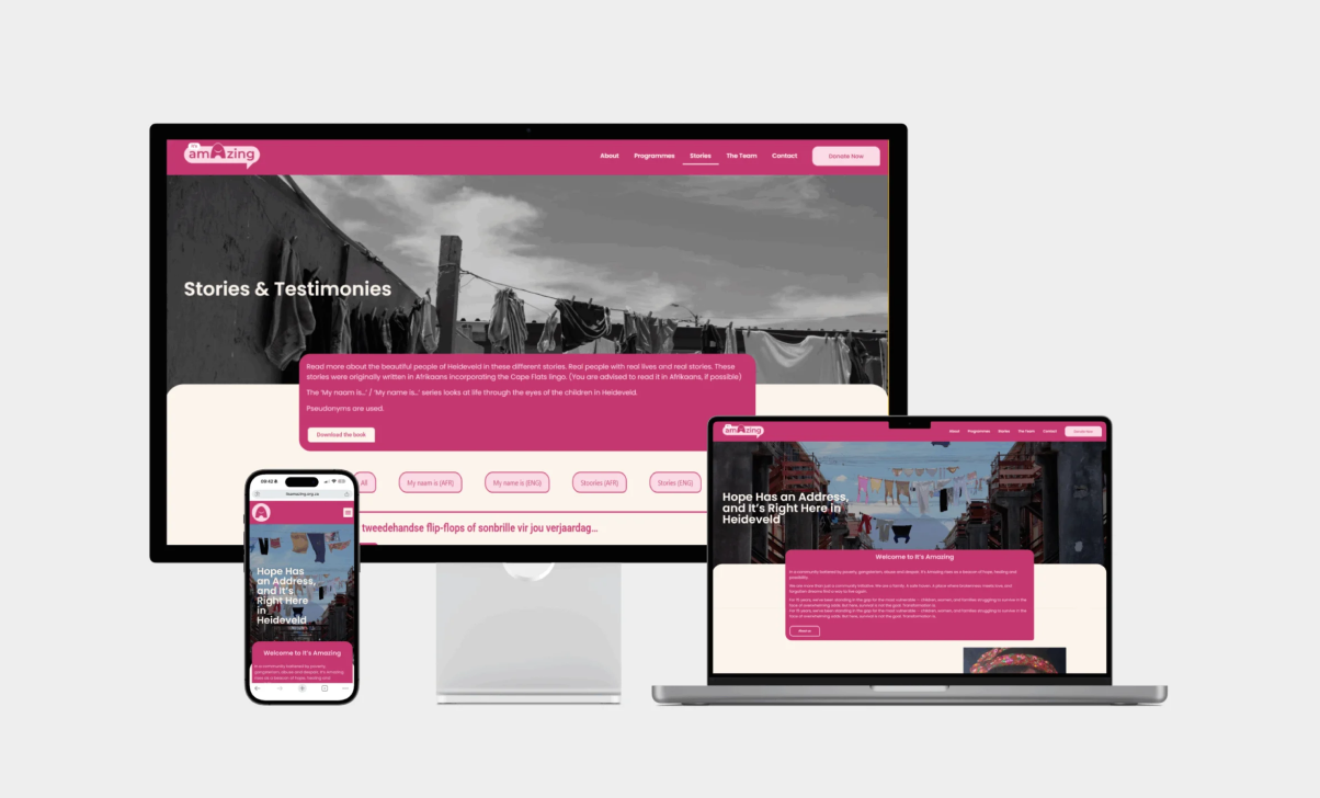 It's Amazing — Brand & Web Design